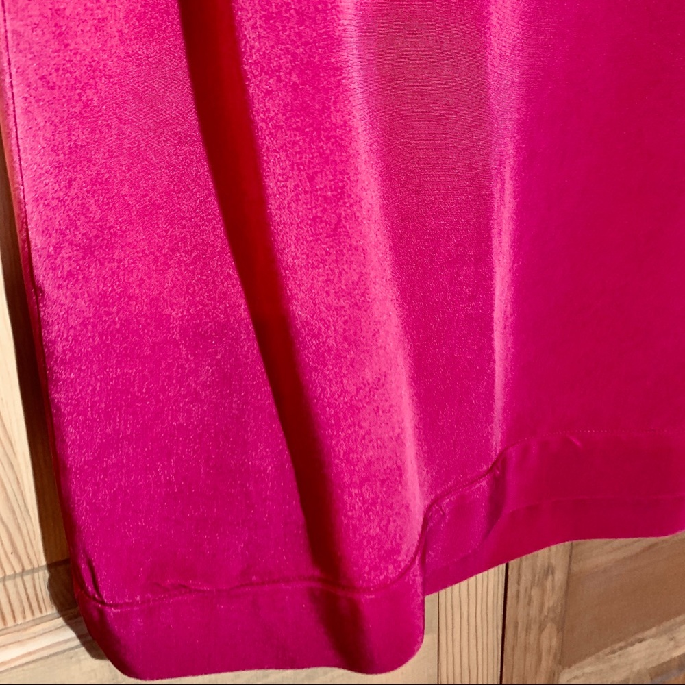 ALI RO 100% Silk Scoop Neck Tunic Dress - Picture 6 of 7